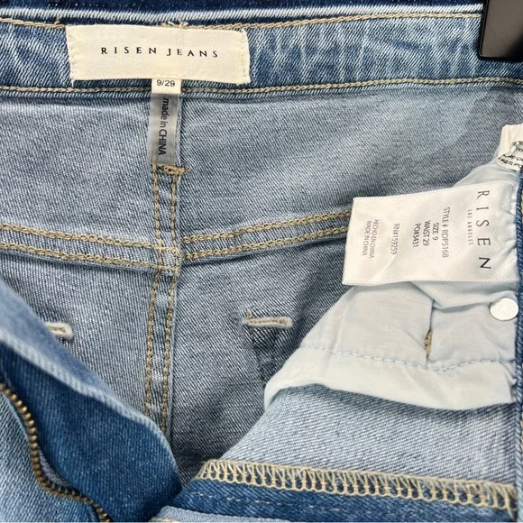 RISEN Crop Flare Jeans - Size 9/29 - Picture 12 of 13